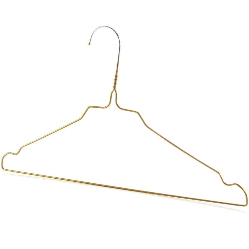 Rainbow Shirt Hanger 16" - Gold