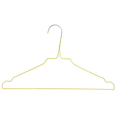 Rainbow Shirt Hanger 16" - Yellow - Norton Supply