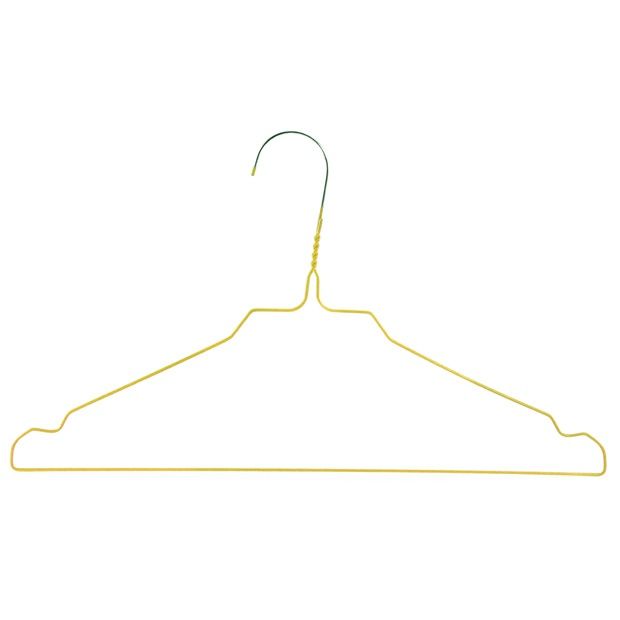 Rainbow Shirt Hanger 16" - Yellow - Norton Supply