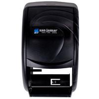 San Jamar R3500TBK Duett Toilet Tissue Dispenser - Black Pearl