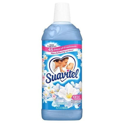 Suavitel Liquid Fabric Softener-Field Flowers 450ml (15.2 oz)