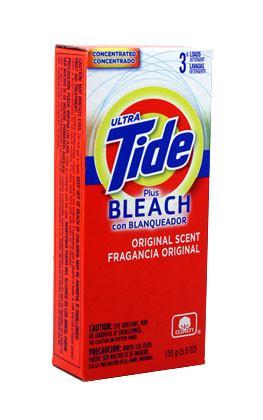 Tide Powder w/Bleach - 3 Loads 14/5.5 oz.