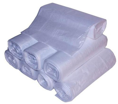 Trash bags 40X48 Hi-Density, 16Mic 250per cs Clear