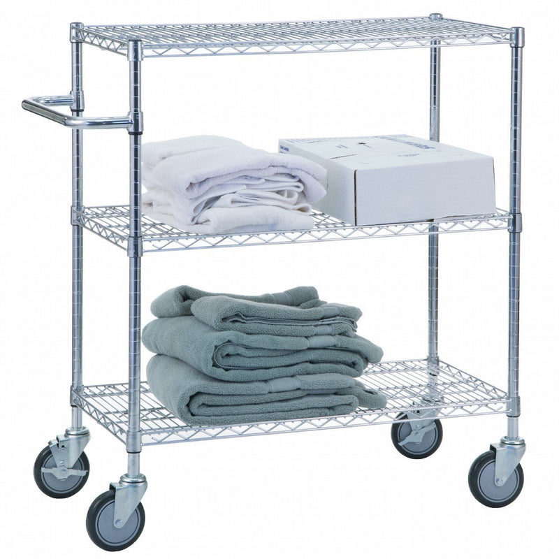 Triple Shelf Utility Cart 18" x 36"