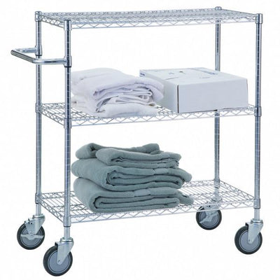 Triple Shelf Utility Cart 18" x 48"